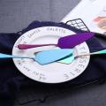 LanLan Colorful Stainless Steel Serrated Edge Cake Server Blade Cutter Pie Pizza Shovel Cake Spatula Baking Tool