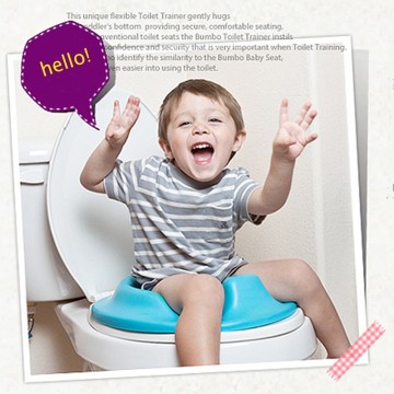 Brand Kids Baby Bathroom Toilet Seat Cushion Trainer Newborn Toddler Ring Potty Training Seat Cover Purple Blue Yellow 2