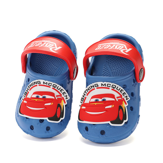 Baby Hole Shoes 2020 Summer New Children Nice Non -slip Soft Floor 1 -3 Years Old Boys Beach Cartoon Animation Sandals