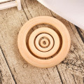 Home DIY 20PC 35/55/70MM Wooden DIY Crafts Connectors Circles Natural Wooden Rings Wood Color Wooden Circle 15x15x5cm JULY03