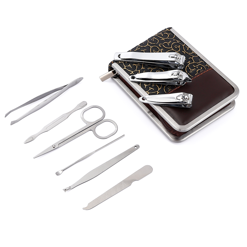 Nail Cutter Professional Stainless Steel Manicure set Profession nail clipper Cuticle Utility Manicure Set Tools Kit of Pedicure