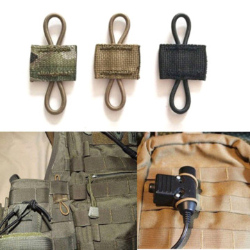 3pcs Tactical Molle Webbing Buckle Ribbon Buckle Binding Retainer for PTT Antenna Stick Pipe Free Shipping