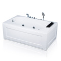 Acrylic Rectangle SPA Whirlpool Bathtub