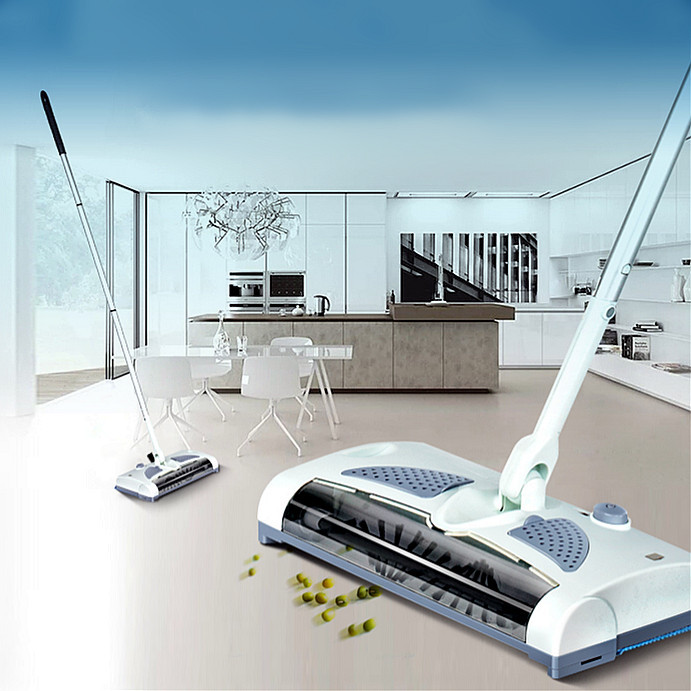 Wireless Sweeper Electric Floor Sweeper Electric Broom Mops 360 Degree Rotatable Vacuum Cleaner for home Dust Cleaner