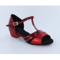 red latin shoes for kids