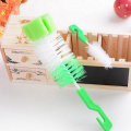 2019 New 2pcs/Set Soft Baby Feeding Bottle Nipple Sponge Bristle Cleaning Brush Set With Long Handle Color Random