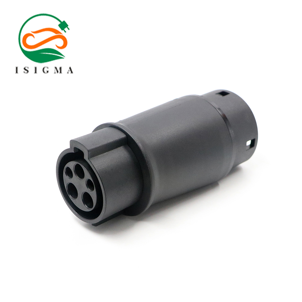 New SAE J1772 Charging Adapter for Tesla S/X Renault Electric Vehicle EV Car Charger Connector Type 1 and Type2