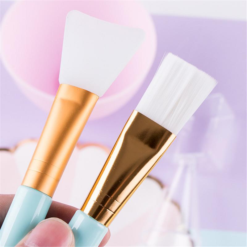 Beauty Face Mask Mixing Bowl Set DIY Facemask Mixing Tool Kit With Silicon Face Mask Brush Facial Mask Bowl Brush Stick Spoon