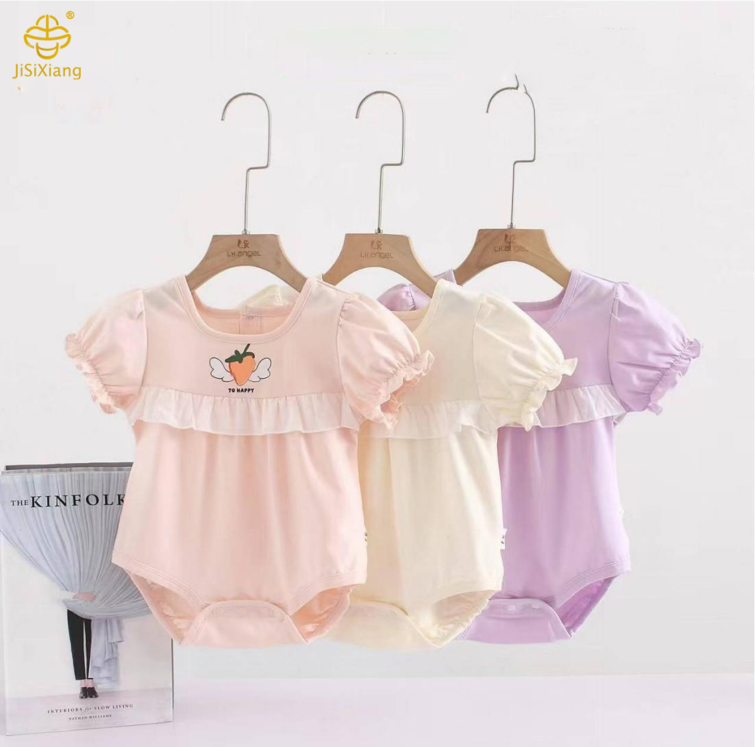 Sweet lace baby jumpsuit