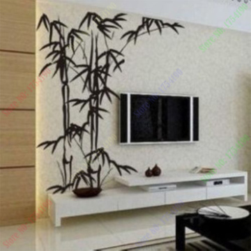 POOMOO Wall Decals New Home Decoration Wall Paper & Art viny removable Sticker Bamboo 150X120CM