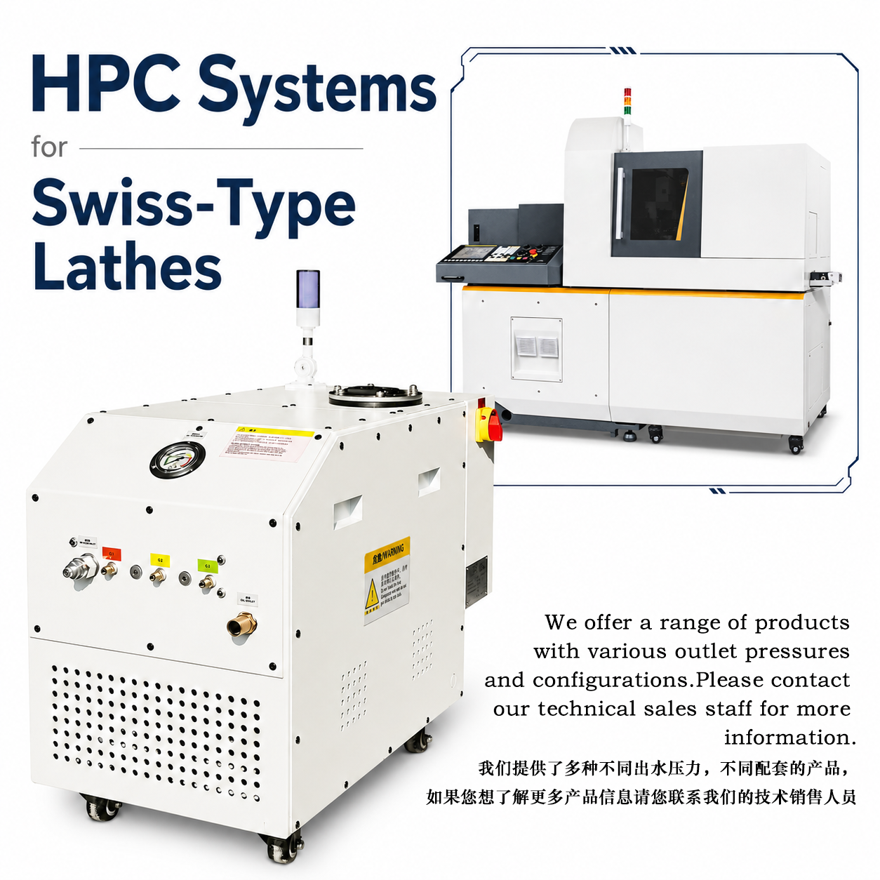HPC Systems for Swiss-Type Lathes
