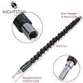 400mm Flexible Shaft Bit Magnetic Screwdriver Extension Drill Bit Holder Connect Link for Electronic Drill 1/4" Hex Shank