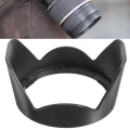 Mayitr 1pc Camera Lens Hood Black HB-N106 Lens Hood Shade For Nikon D3300 D5300 AF-P DX NIKKOR 18-55mm F/3.5-5.6G VR Lens