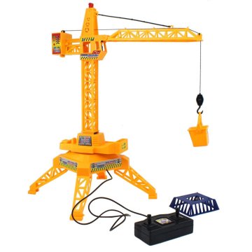 Children Tower Crane Electric Remote Control Wireless Engineering Car Children'S Toy Model With Sound