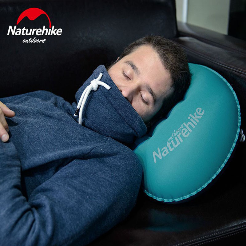Naturehike Pillow Inflatable Pillow Air Pillow Camping Pillow Ultralight Hiking Sleep Pillow Outdoor Compressible Travel Pillow
