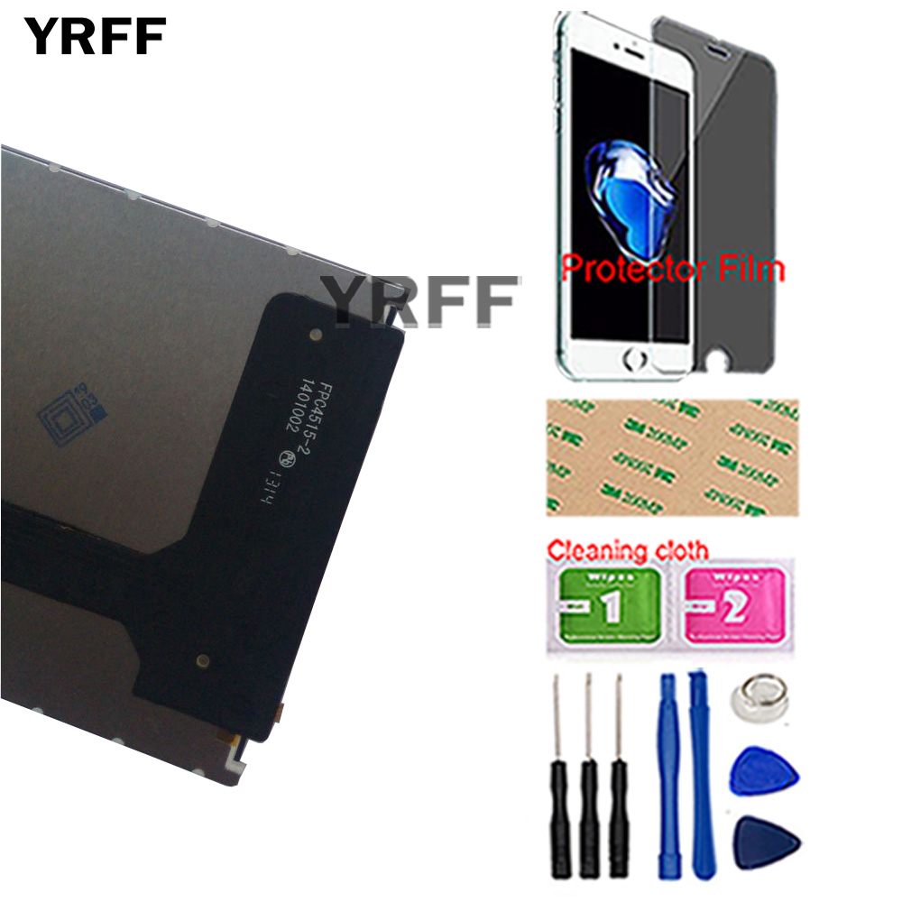 4.5'' Mobile Phone LCD Display For Fly IQ4403 Lcd Display + Touch Screen Digitizer Sensor Panel Front Glass Tools Protector Film