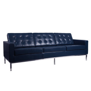 High-End Genuine Leather Knoll Sofa 3 Seater