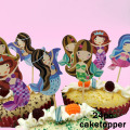 24pc Caketopper