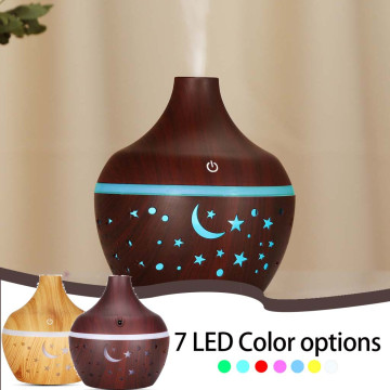 300ML Air Humidifer Led Colorful Ultrasonic Aroma Humidifier Essential Oil Diffuser Aroma Aromatherapy Humidifier Dropshipping