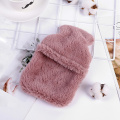 PVC Stress Pain Relief Therapy Hot Water Bottle Bag With Knitted Soft Cozy Cover Winter Warm Heat Reusable Hand Warmer