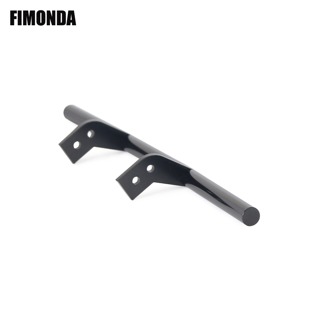 FIMONDA RC Tractor Truck Metal Rear Bumper for 1/14 RC Container Truck Tamiya SCANIA Benz Man AROCS 3363 Hino Upgraded Parts