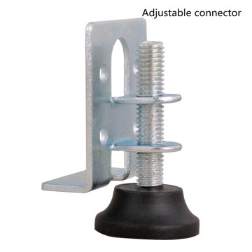 Connector adjustable furniture regulator, furniture hardware adjustable foot pad invisible connector