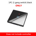 1 gang Switch BLACK