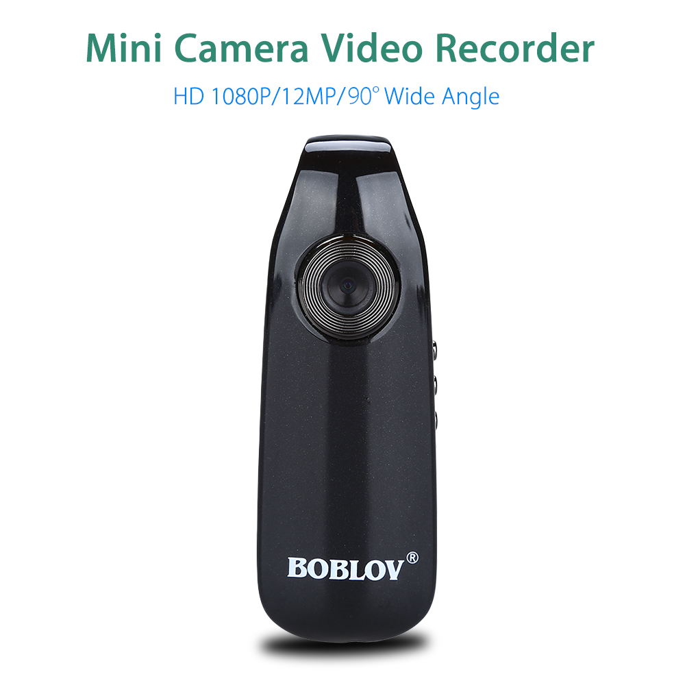 BOBLOV 007 Mini DV Camara de filmar ocultas 1080P Mini Camcorder detective mini filmadora Loop Recording Camcorder