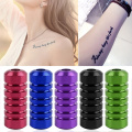 Hot Selling 1pc Aluminum Alloy Tattoo Machine Supply Handle Grips Tube with Back Stem Gun Tube fully autoclavable