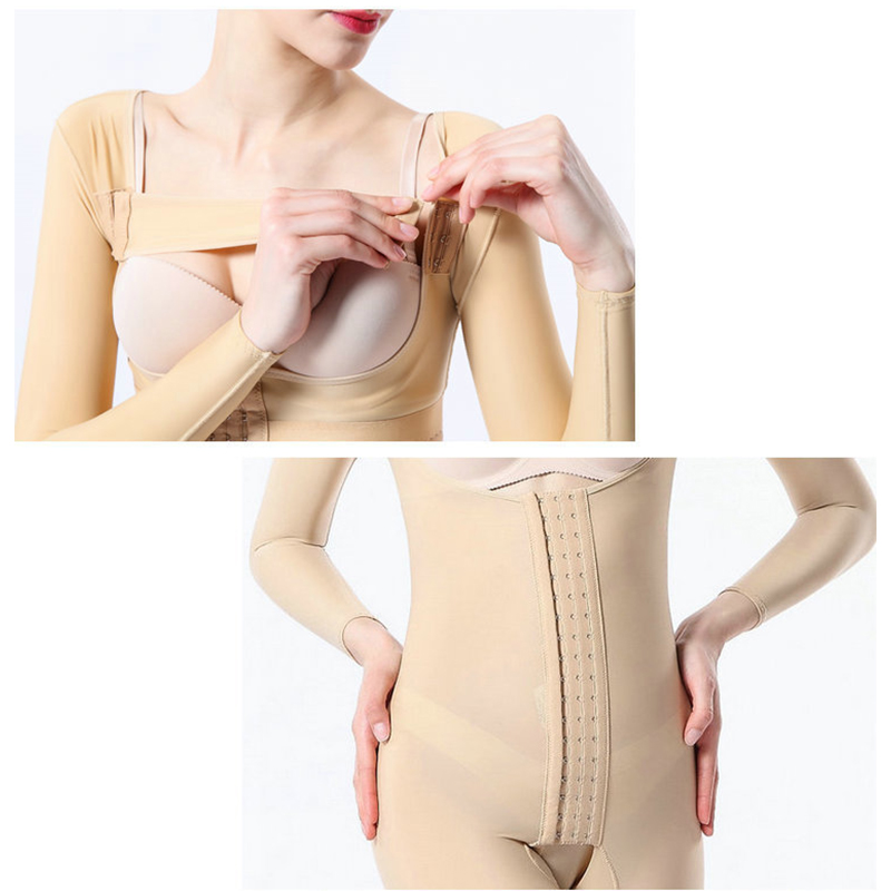 YISHENG Full Body Shaper Women Bodysuit Shapewer Compression Slimming Body Suit Liposuction Post Surgery