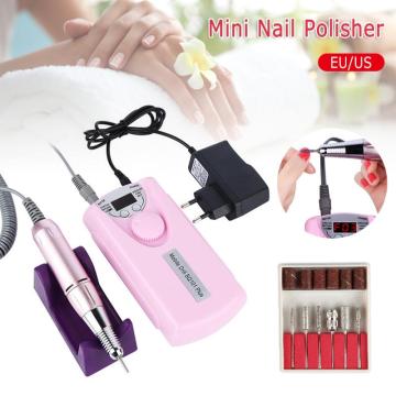 20W Multi-function Nail Polisher Professional Electric Nail Drill Machine Grinding Manicure Buff Nail High Quality Nail Art Tool