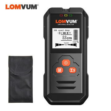 LOMVUM Multi-Functional Digital Metal Wall Detector Wiring Wood AC Voltage Live Handheld LCD Screen Stud Finder