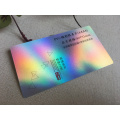 Plastic Visit Cards Business Card Printing Custom Design 100pcs Per Lot PVC Factory Glitte Hologram Plastic Card
