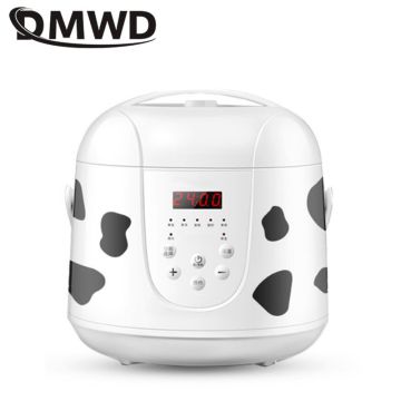 DMWD 2L Multifunction Electric Rice Cooker yogurt cake making machine food steamer Automatic 24H Reservation Heat Preservation