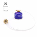 Yofeil Outdoor Camping Gas Stove Safe Switching Charging Refill Inflatable Valve Adapter for Flat Tank Liquefied Gas Cylinder