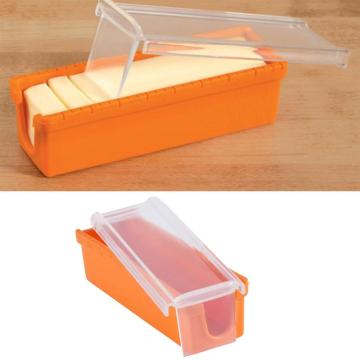 Silicone Butter Slicer Cutter Dual Used Butter Container Butter Keeper fo Making Bread Cakes Cookies