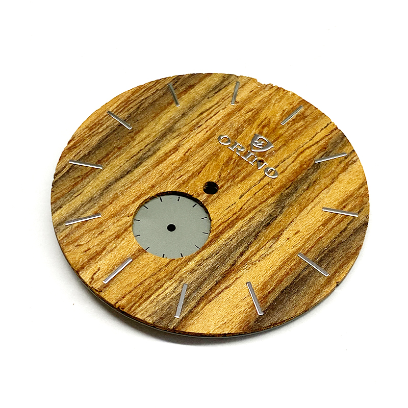 wooden watch dial 