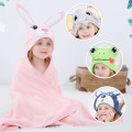 Baby Blanket Boy Girl Clothes Cartoon Toalla Ponchos Children Bath Hooded Towel Kids Beach Towel Infant Bathrobe Pajamas