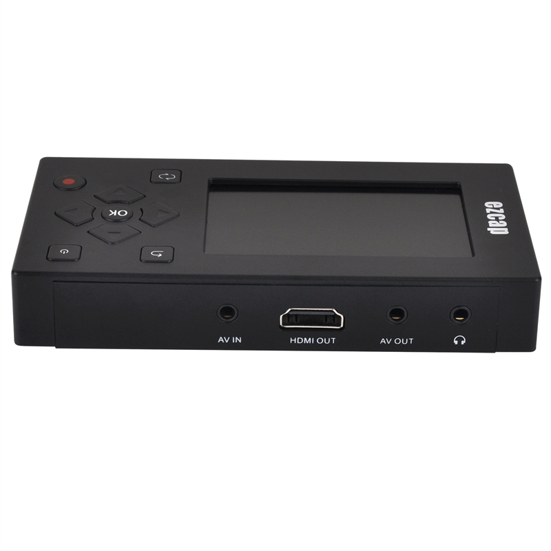 AV Recorder capture card Convert VHS Camcorder Tapes to Digital Format 8GB Memory 3" Screen for DVD Player With 8GB Memory