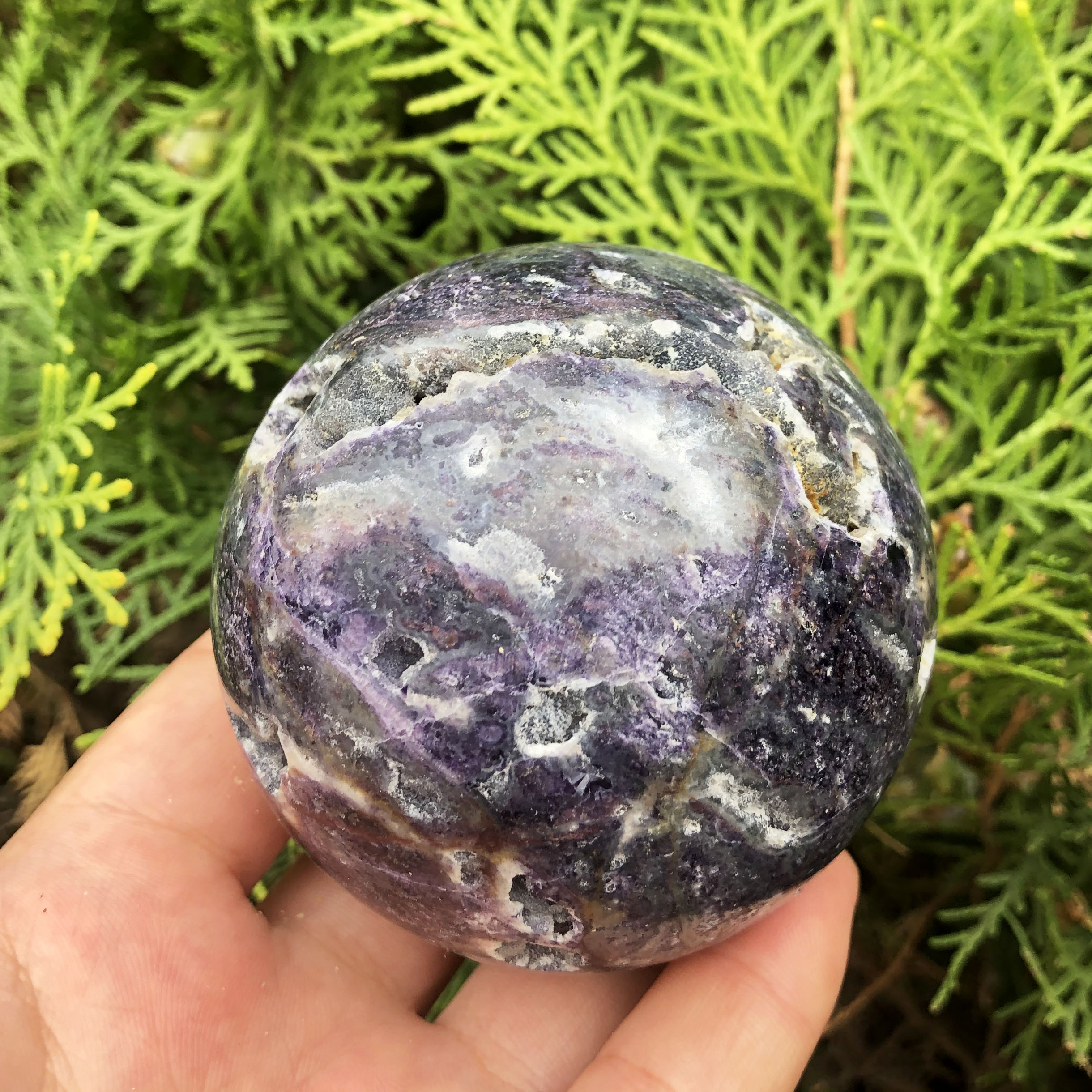 1Pcs Natural High Quality Sphalerite Ball Healing Rare Crystal Stone Sphere For Home Decoration