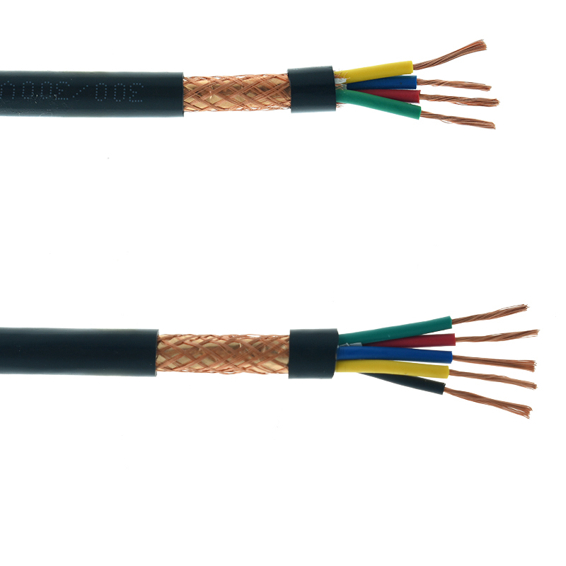 5 Meters RVVP Shielded Cable Signal Electrical Wires Control Signal Line 2/3/4/5 pin 0.3 0.5 0.75 1 1.5 2.5mm Copper Wire