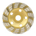 125 * 22.2mm Diamond Segment Grinding Wheel Cutting Disc For Cutting / Grinding Concrete Marble/ Granite/ Quartz Stone/ Ceramics
