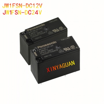 10Pcs/lot 100% new original relays JW1FSN-DC12V / JW1FSN-DC24V AJW4211 / AJW4212 JW1FSN DC12V / 24V 5pin 10A / 250VAC Relay Base