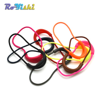 10pcs/pack Mix Color U Shape Cord Zipper Pull Strap Lariat For Apparel Accessories