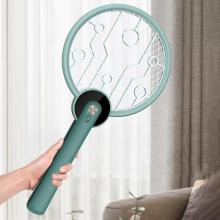 3 Colors Electric Hand Held Bug Zapper Insect Fly Swatter Racket Portable Mosquitos Killer Pest Control For Outdoor Bedroom