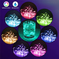 2M-20M Holiday LED Christmas Light String Outdoor Strip Lights USB Bluetooth Colored Lights Waterproof Decorative Lamp