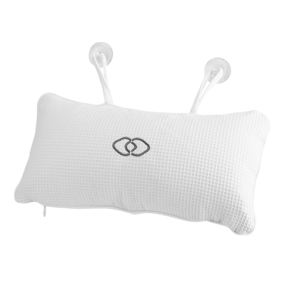 Bath Pillows Non-Slip Bathtub Spa Pillow Bath Cushion With Suction Cups Head Neck Support Neck Bathtub Cushion