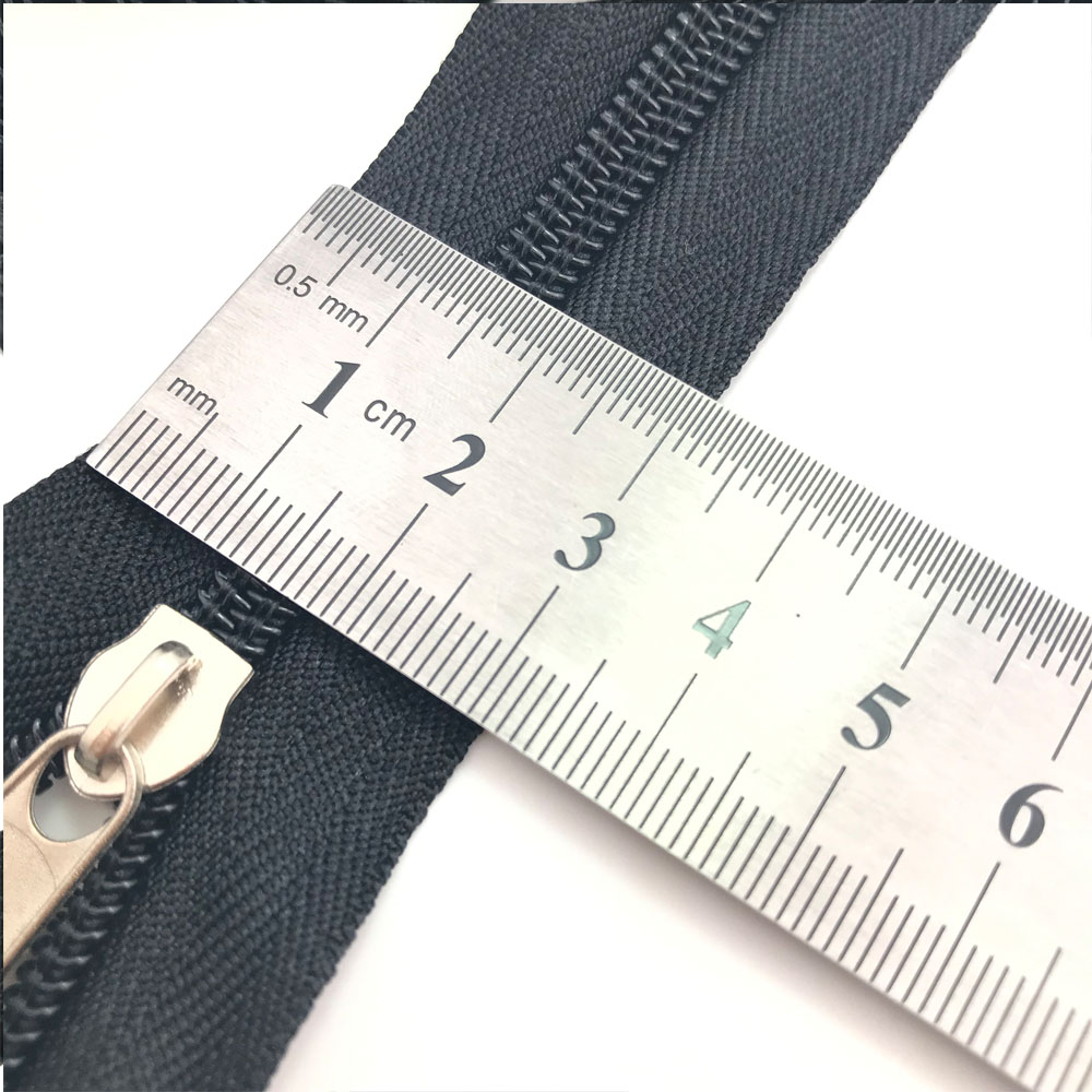 5# 5 meters Yard Zippers with Bulk Zipper Sliders Zipper Pulls For DIY Sewing Garment,Clothes,Jackets Accessories