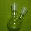 100ML Two Neck Boiling Plat Bottom Flask,heavy Wall,with 24/29 Joint,lab Flask