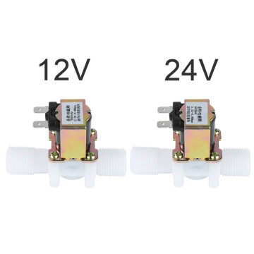 DC 12V Electric Solenoid Valve Normally Closed N/C Water Inlet Flow Switch GT5 Magnetic Water Air Normally Closed Dropshipping